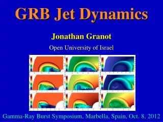 GRB Jet Dynamics