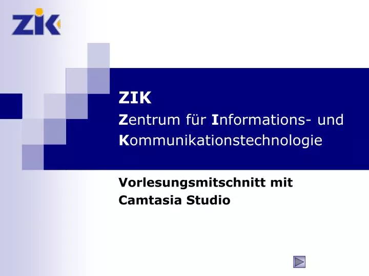 zik z entrum f r i nformations und k ommunikationstechnologie