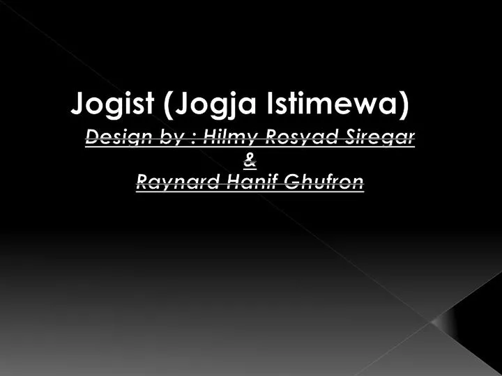 jogist jogja istimewa