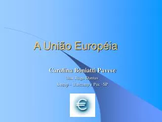 a uni o europ ia