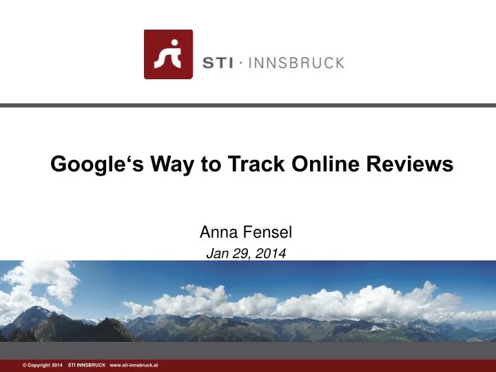 google s way to track online reviews
