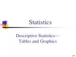 Statistics - slide 1