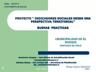 proyecto indicadores sociales desde una perspectiva territorial buenas practicas