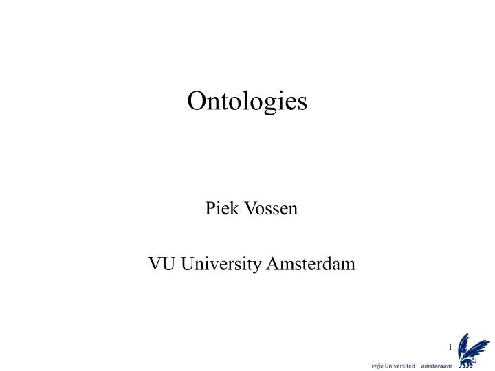 ontologies