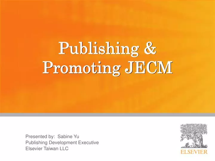 publishing promoting jecm