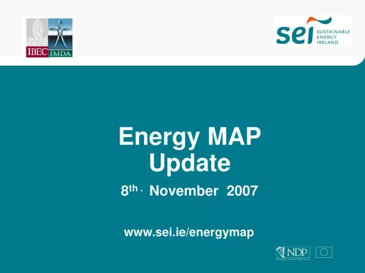energy map update 8 th november 2007