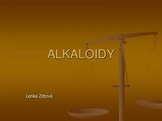 alkaloidy