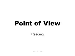 Point of View