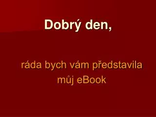 dobr den