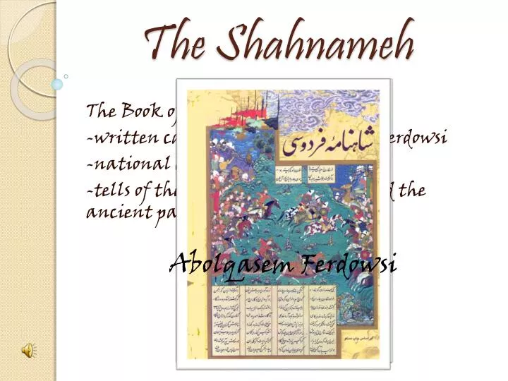 the shahnameh