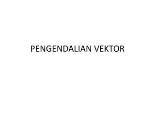 pengendalian vektor
