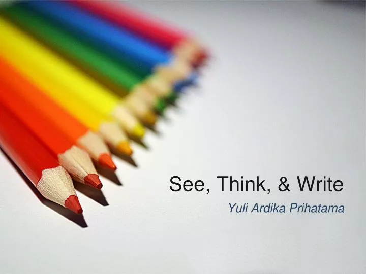 see think write
