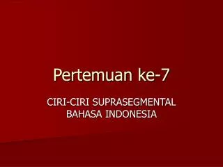 pertemuan ke 7