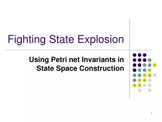 fighting state explosion