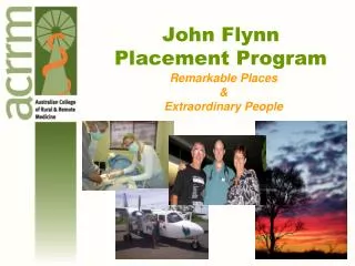 john flynn placement program