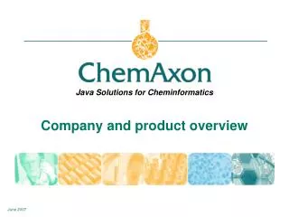 Java Solutions for Cheminformatics