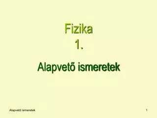fizika 1