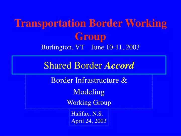shared border accord