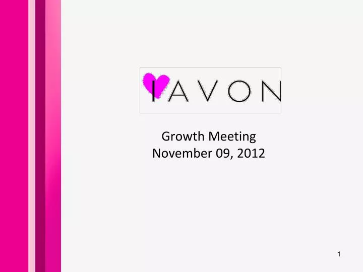 growth meeting november 09 2012