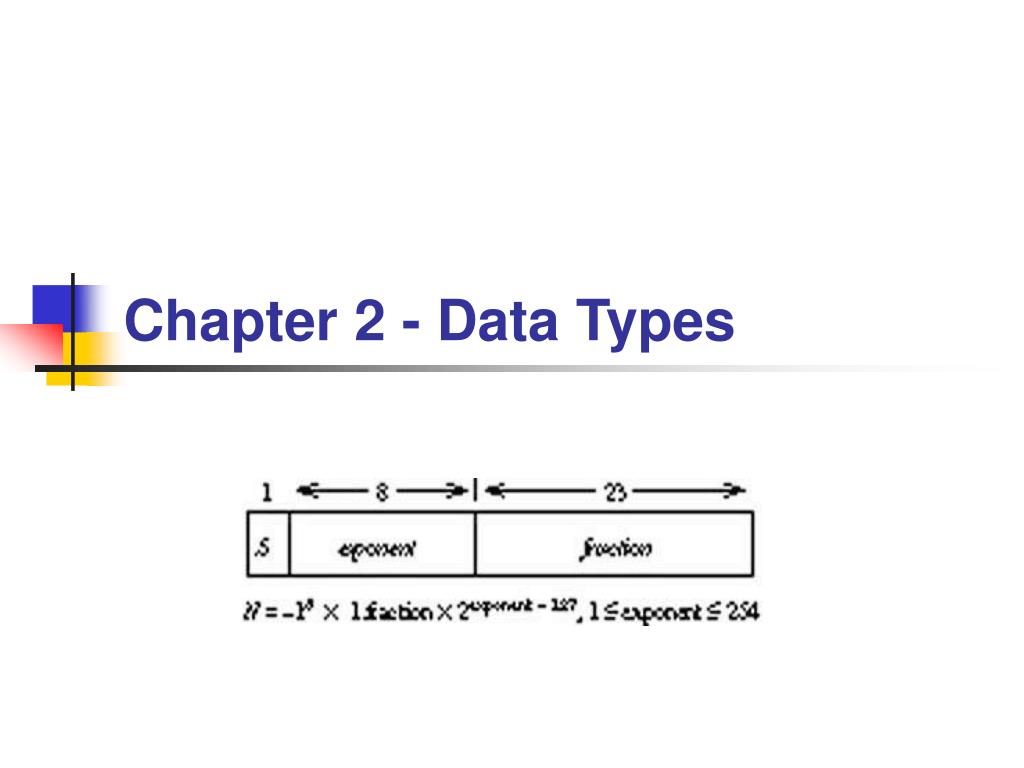 PPT - Chapter 2 - Data Types PowerPoint Presentation, free download ...