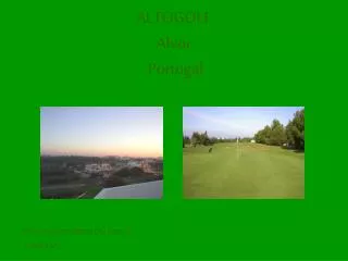 altogolf alvor portugal