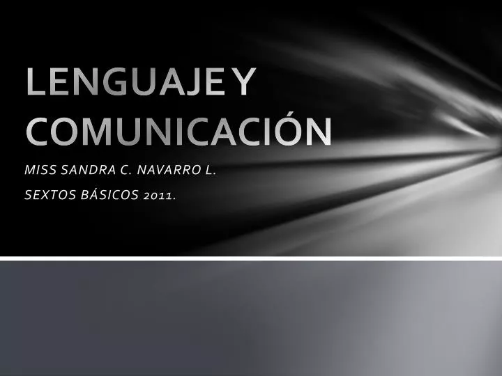 lenguaje y comunicaci n