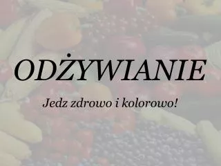 od ywianie