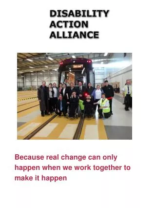Because real change can only happen when we work together to make it happen