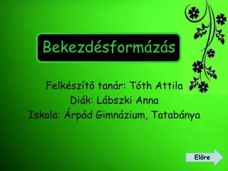 bekezd sform z s