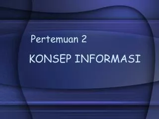 pertemuan 2
