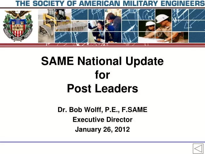 same national update for post leaders