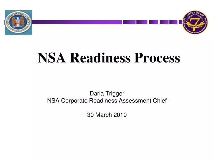 nsa readiness process