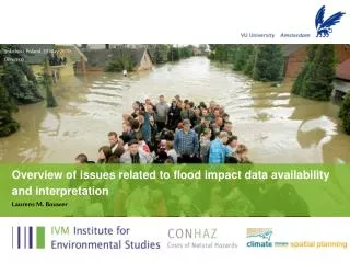 Overview of issues related to flood impact data availability and interpretation