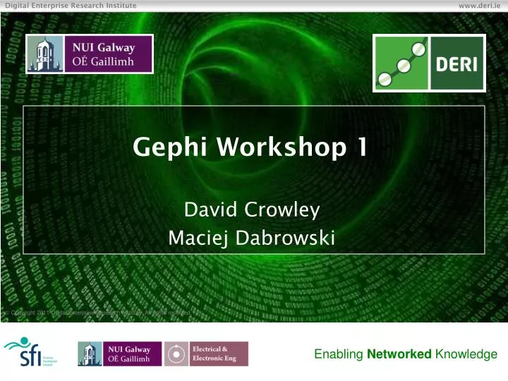 gephi workshop 1