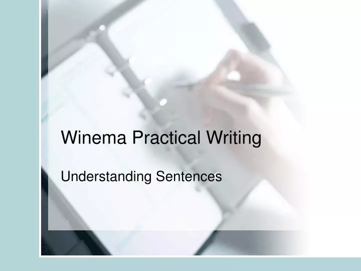 winema practical writing