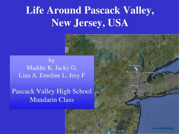 life around pascack valley new jersey usa
