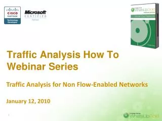 Traffic Analysis How To Webinar Series