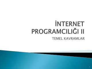 nternet programcili i ii