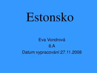 estonsko