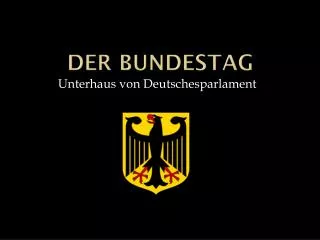 der bundestag