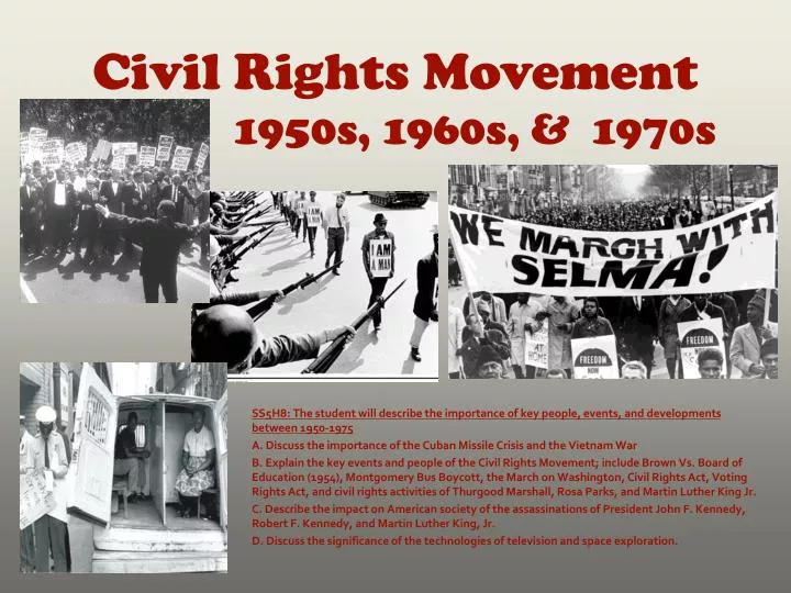 civil rights movement 1950s 1960s 1970s