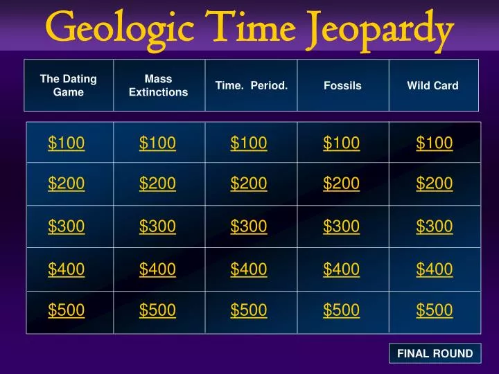 geologic time jeopardy
