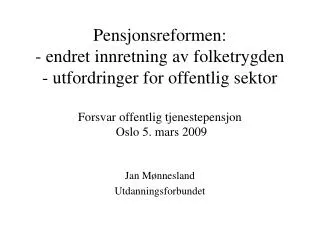 jan m nnesland utdanningsforbundet