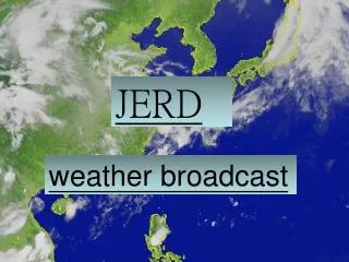 weather broadcast