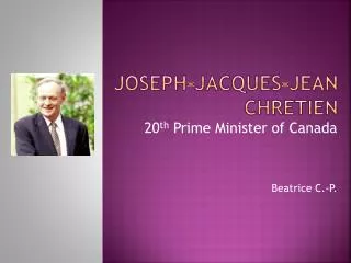 Joseph-Jacques-Jean Chretien