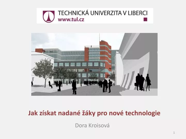 jak z skat nadan ky pro nov technologie