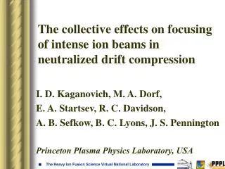 The collective effects on focusing of intense ion beams in neutralized drift compression