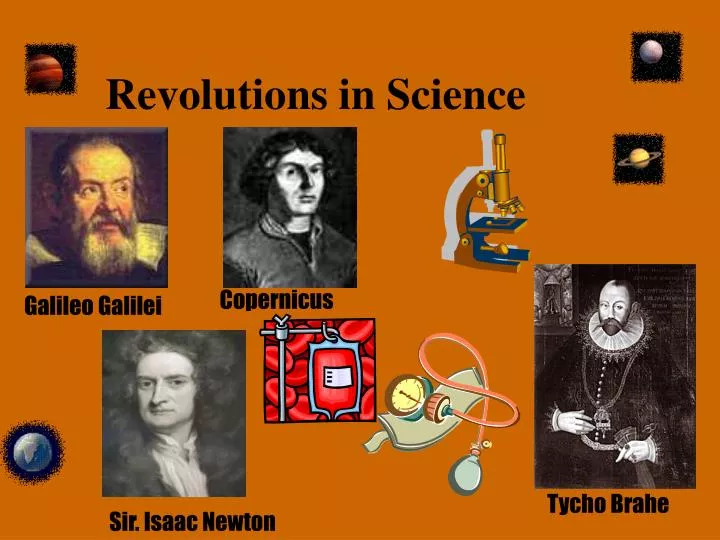 revolutions in science