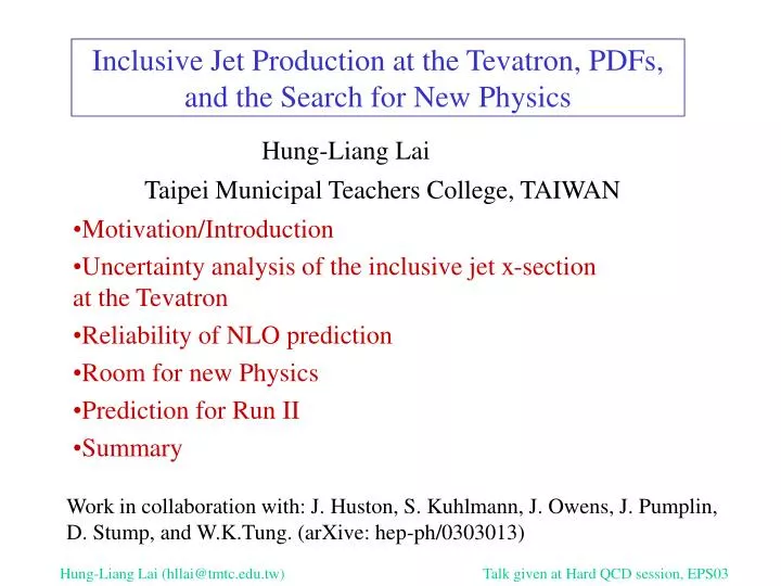 inclusive jet production at the tevatron pdfs and the search for new physics