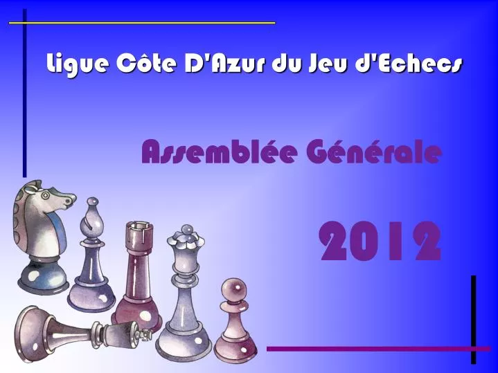 assembl e g n rale 2012